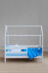 Детская кровать Домик, цвет белый в Черкесске