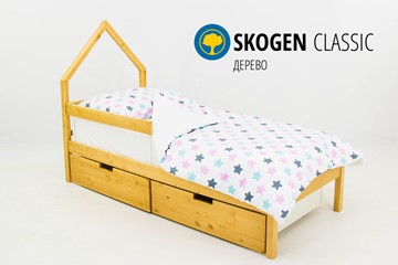 Кровать-домик детская мини Skogen дерево в Черкесске