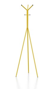 Вешалка напольная Крауз-11, цвет желтый в Черкесске
