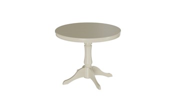 Круглый стол на кухню Орландо Т1, цвет Слоновая кость (Б-111.02.1) в Черкесске