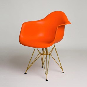 Обеденный стул derstuhl DSL 330 Gold (Оранжевый) в Черкесске