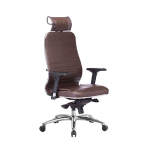 Офисное кресло Samurai KL-3.04, темно-коричневый в Черкесске