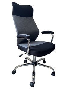 Кресло офисное C168 черный/серый в Черкесске