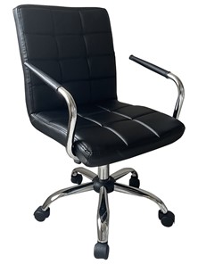 Кресло компьютерное C8545  BLACK (чёрный) в Черкесске