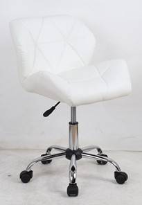 Кресло компьютерное LOOZ белый в Черкесске