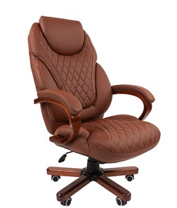 Компьютерное кресло CHAIRMAN 406, коричневый в Черкесске