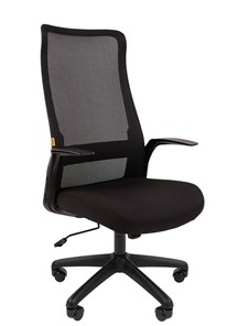 Кресло компьютерное CHAIRMAN 573, черное в Черкесске