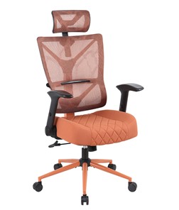 Офисное кресло CHAIRMAN CH566 сетчатый акрил оранжевый / полиэстер оранжевый в Черкесске