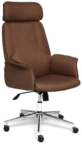 Офисное кресло CHARM ткань, коричневый/коричневый , F25/ЗМ7-147 арт.13340 в Черкесске
