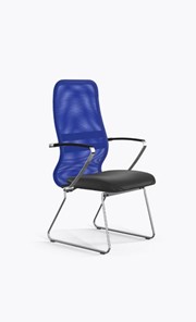 Офисное кресло Метта Ergolife Sit 8 B2-9K - X1+Extra (Синий-Черный) в Черкесске