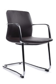 Кресло для офиса Plaza-SF (FK004-С11), темно-коричневый в Черкесске