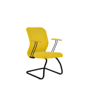 Кресло офисное SU-Mr-4/подл.079/осн.008 желтый в Черкесске