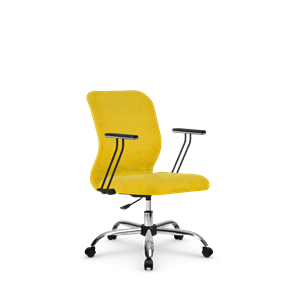 Компьютерное кресло SU-Mr-4/подл.110/осн.006 желтый в Черкесске
