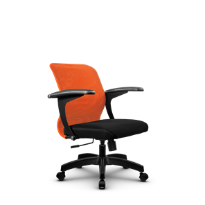 Кресло SU-M-4/подл.160/осн.001, Оранжевый/Черный в Черкесске