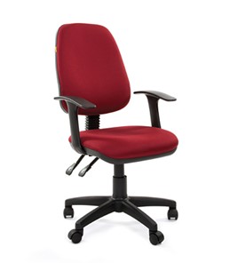 Кресло CHAIRMAN 661 Ткань стандарт 15-11 красная в Черкесске