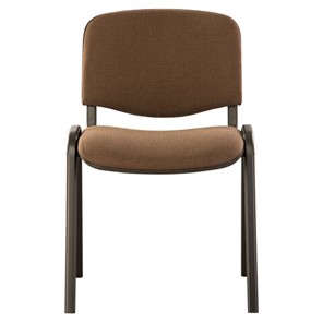 Офисный стул Brabix Iso CF-005 (черный каркас, ткань коричневая) 531973 в Черкесске