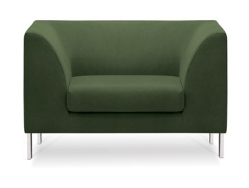 Мягкое офисное кресло Сиеста, ткань Сахара / зеленая С39 в Черкесске