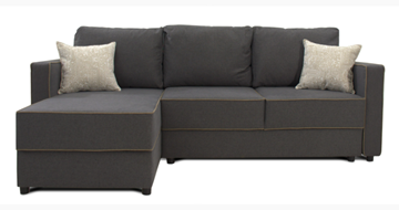 Угловой диван Jordan (Uno grey+Atrium01+Uno cottun) в Черкесске