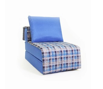 Бескаркасное кресло Харви, синий - квадро в Черкесске