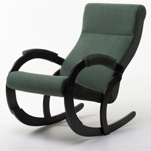 Кресло-качалка Корсика, ткань Amigo Green 34-Т-AG в Черкесске