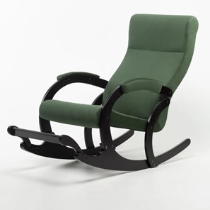 Кресло-качалка в гостиную Марсель, ткань Amigo Green 33-Т-AG в Черкесске
