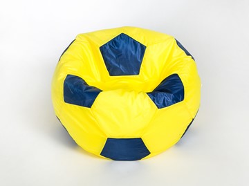 Кресло-мешок Мяч малый, желто-синий в Черкесске