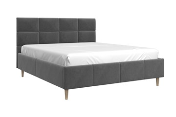 Двуспальная кровать Ханна 160х200 (Холодный Серый) с основанием в Черкесске