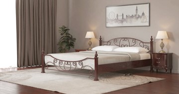 Двуспальная кровать СВ-Стиль Барон 160*200 с основанием в Черкесске