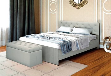 Кровать с мягким изголовьем Версаль Анита с ортопедическим основанием 160*200 в Черкесске