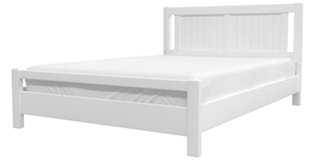 Полуторная кровать Ванесса из массива сосны (Белый Античный) 140х200 в Черкесске