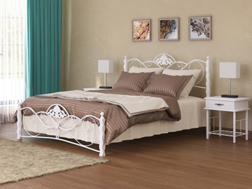 Кровать 2-спальная Garda 2R 160х200, белый в Черкесске