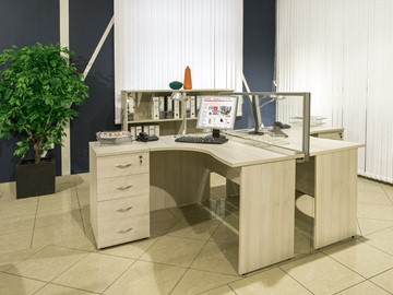 Офисный набор мебели Комфорт (дуб шамони) №2 в Черкесске