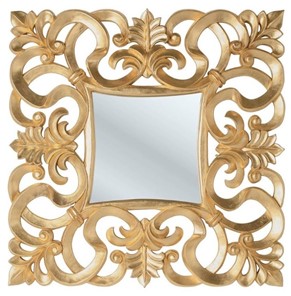 Настенное зеркало PU021 золото в Черкесске