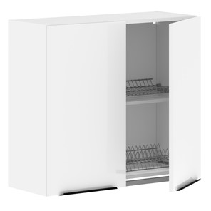 Кухонный шкаф с посудосушителем IBIZA Белый MHSU 8072.1P (800х320х720) в Черкесске