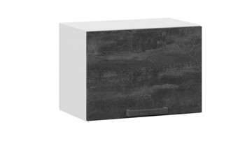 Шкаф настенный Детройт 1В5Г (Белый/Угольный Камень) в Черкесске