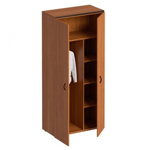 Шкаф для одежды с дополнением Дин-Р, французский орех (90х46,5х196,5) ДР 771 в Черкесске
