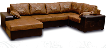 П-образный диван Verdi Плаза 405х210 в Черкесске