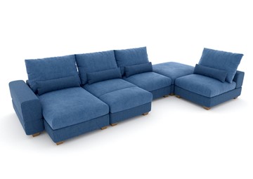 П-образный диван V-10-M П (П1+Д4+Д2+УС+ПС), Memory foam в Черкесске