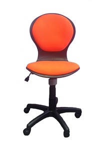 Детское кресло LB-C 03, цвет оранжевый в Черкесске