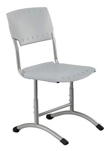 Детский стул регулируемый Отличник.3 5-7, Серый RAL 7040/Светло-серый в Черкесске
