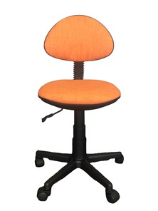 Детское вращающееся кресло Libao LB-C 02, цвет оранжевый в Черкесске