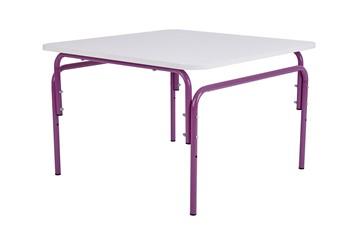 Растущий стол Фея Мой малыш, 0-1 гр., белый-фиолетовый в Черкесске