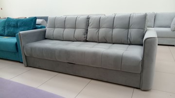 Прямой диван Татьяна 5 БД Граунд 05 серый в Черкесске