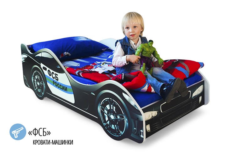 Кровать-машина в детскую ФСБ в Черкесске - изображение 1