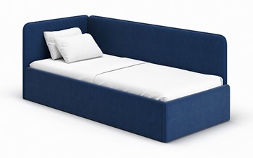 Кровать в детскую Leonardo синий 160х70 в Черкесске