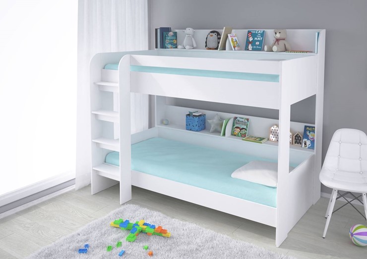 Кровать в детскую POLINI Kids Simple 5000 Белый в Черкесске - изображение 4