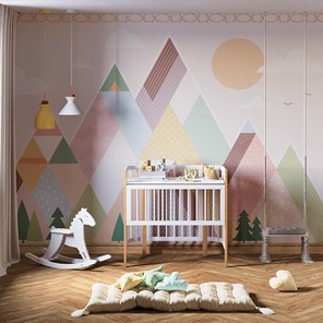Детская кровать POLINI Kids Simple 120 Белый / Бук в Черкесске - предосмотр 10