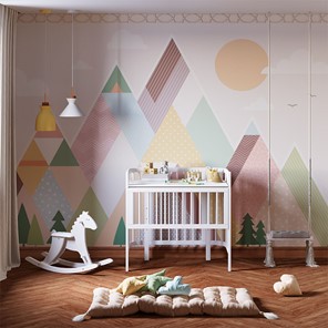 Детская кровать POLINI Kids Simple 120 Белый в Черкесске - предосмотр 8