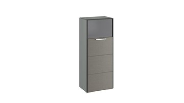 Шкаф Наоми комбинированный одностворчатый, цвет Фон серый, Джут ТД-208.07.28 в Черкесске