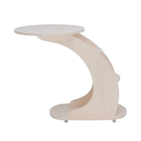 Подкатной стол Leset Стелс, цвет Молочный дуб в Черкесске - изображение 2